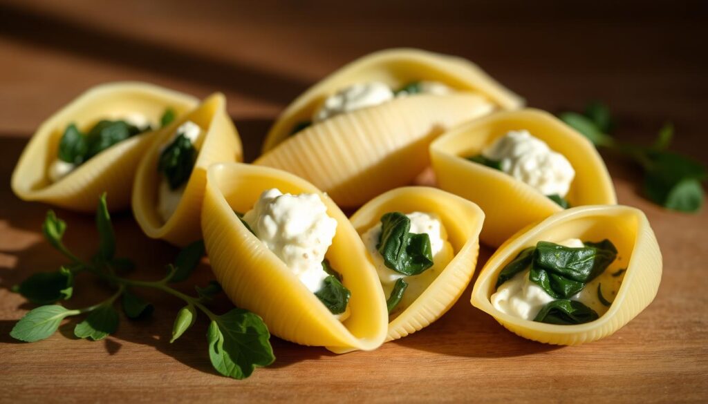 Conchiglioni Ripieni di Ricotta e Spinaci