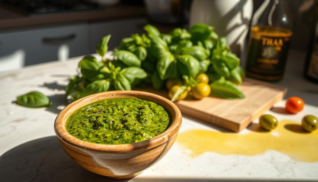 abbinamenti innovativi con basilico e olive