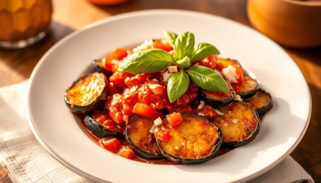 caponata light di melanzane