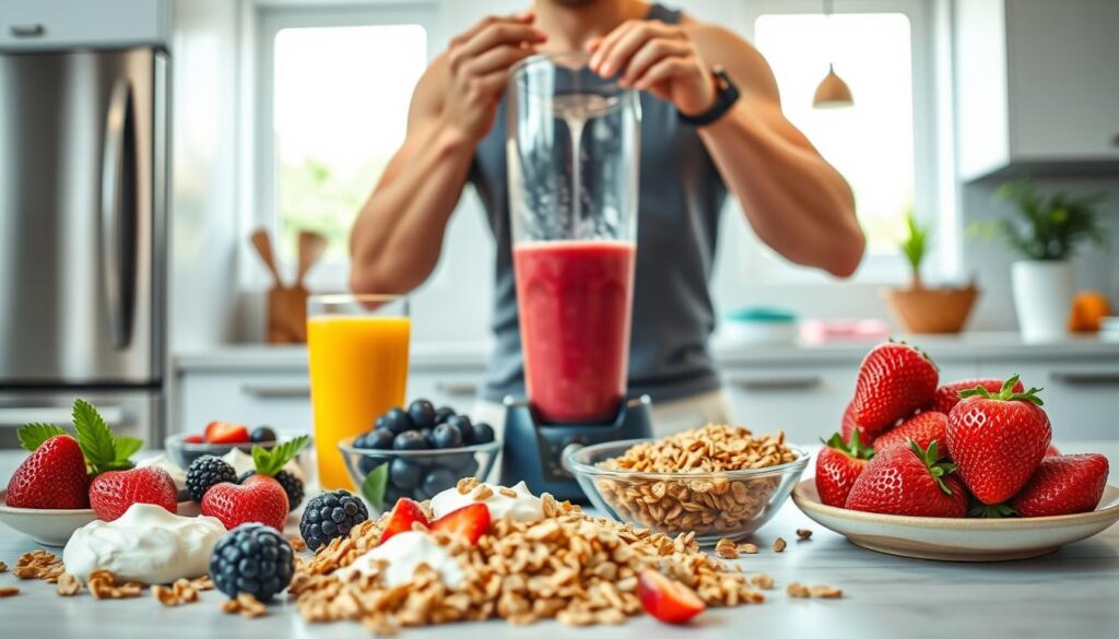 colazione fitness per sportivi