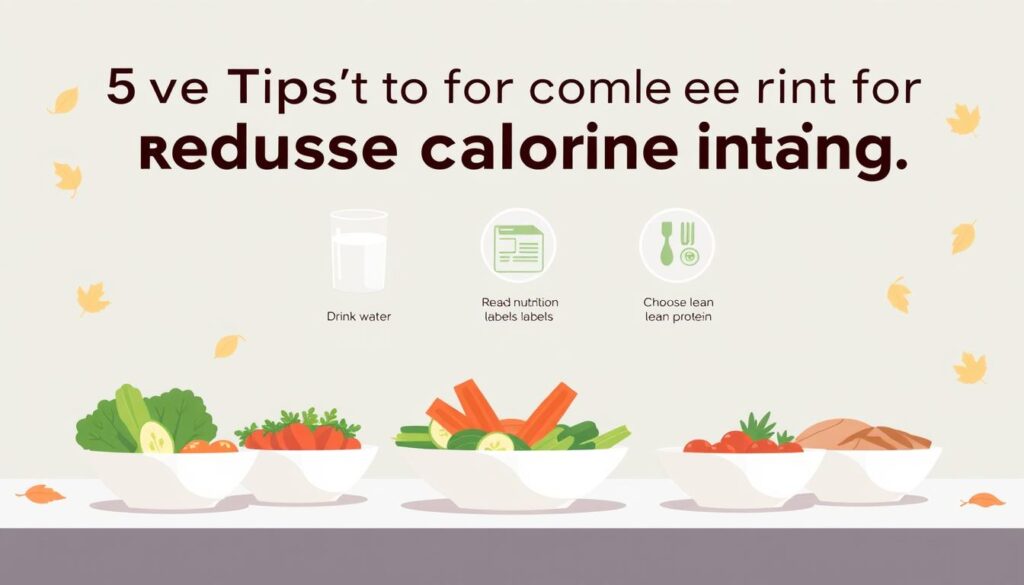 consigli per ridurre le calorie