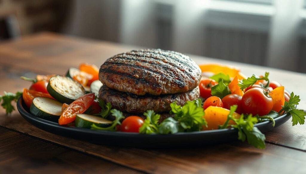 contorno light per hamburger