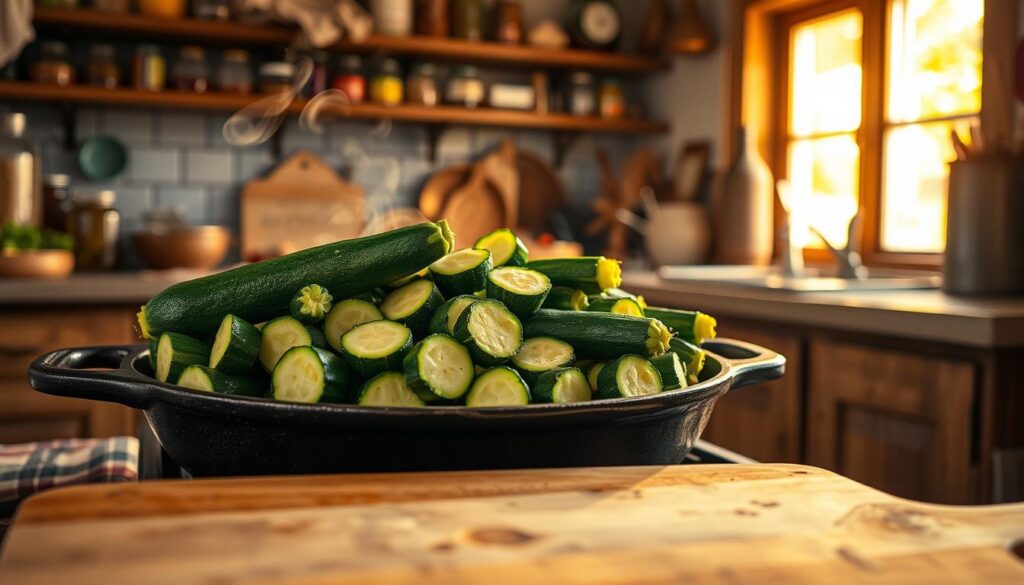 cottura delle zucchine