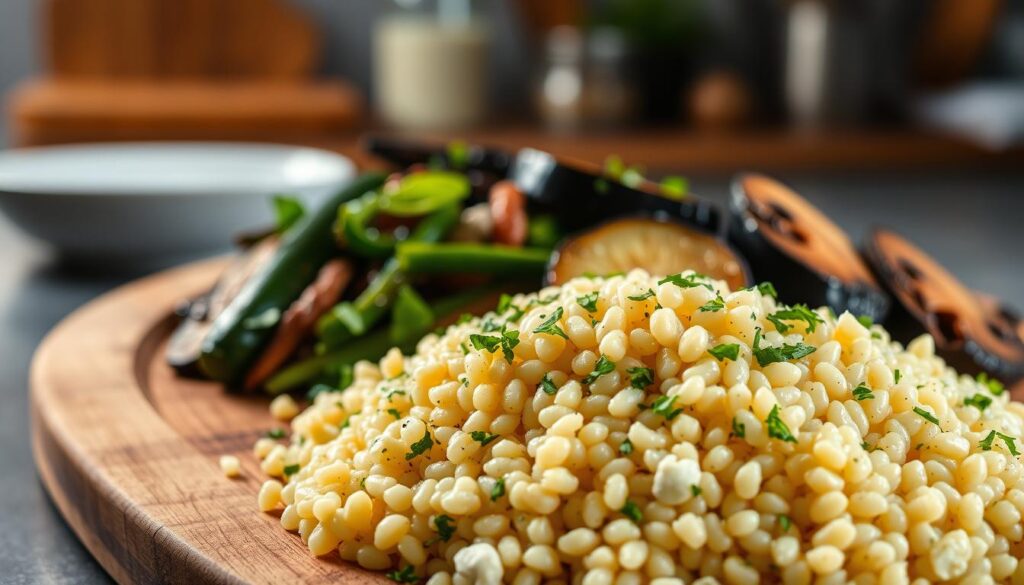 cous cous e verdure