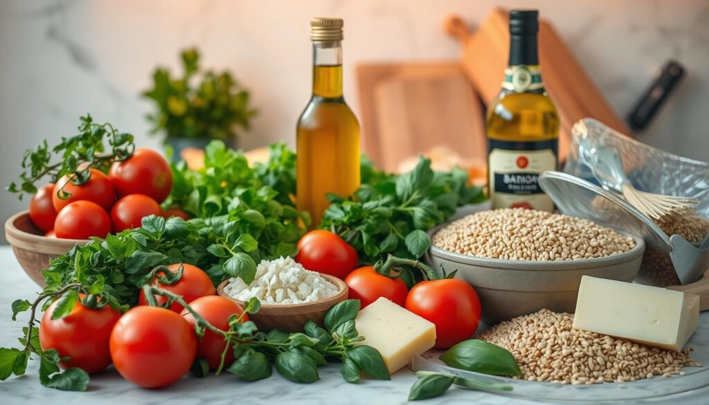 ingredienti di qualità in cucina