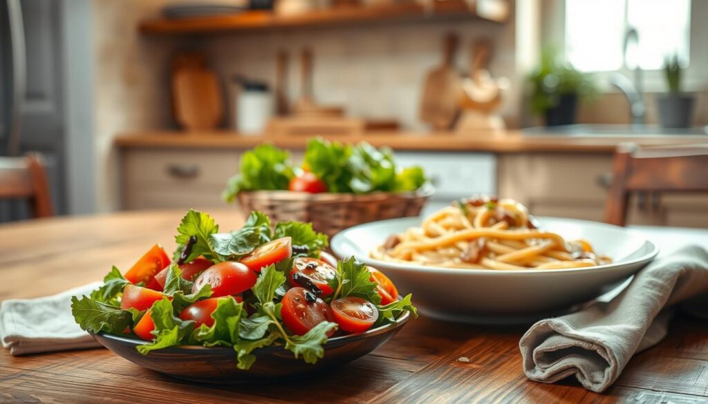 insalata e pasta