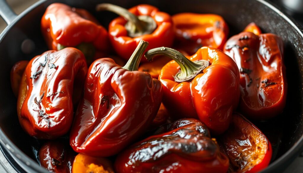 peperoni arrostiti in padella