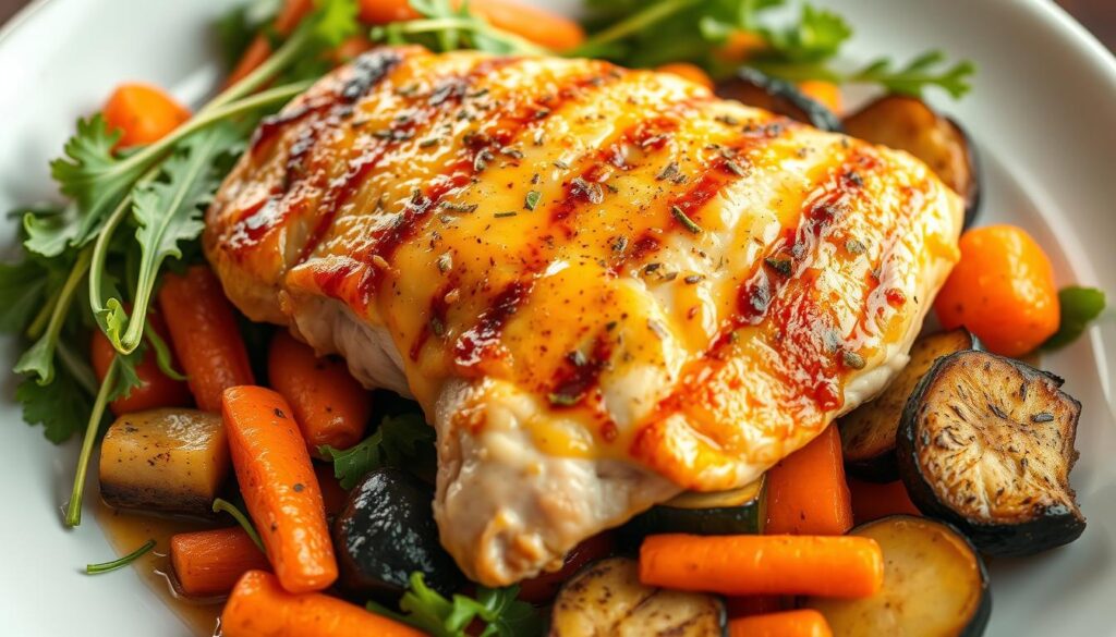 pollo e verdure